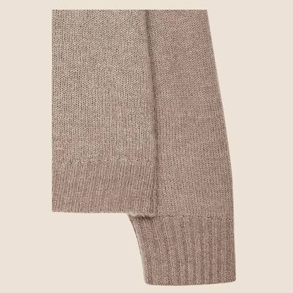 Gebreide trui van wolmix met ronde hals