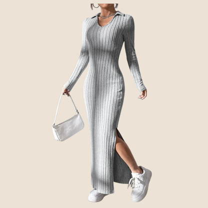 Warme geplisseerde stretch